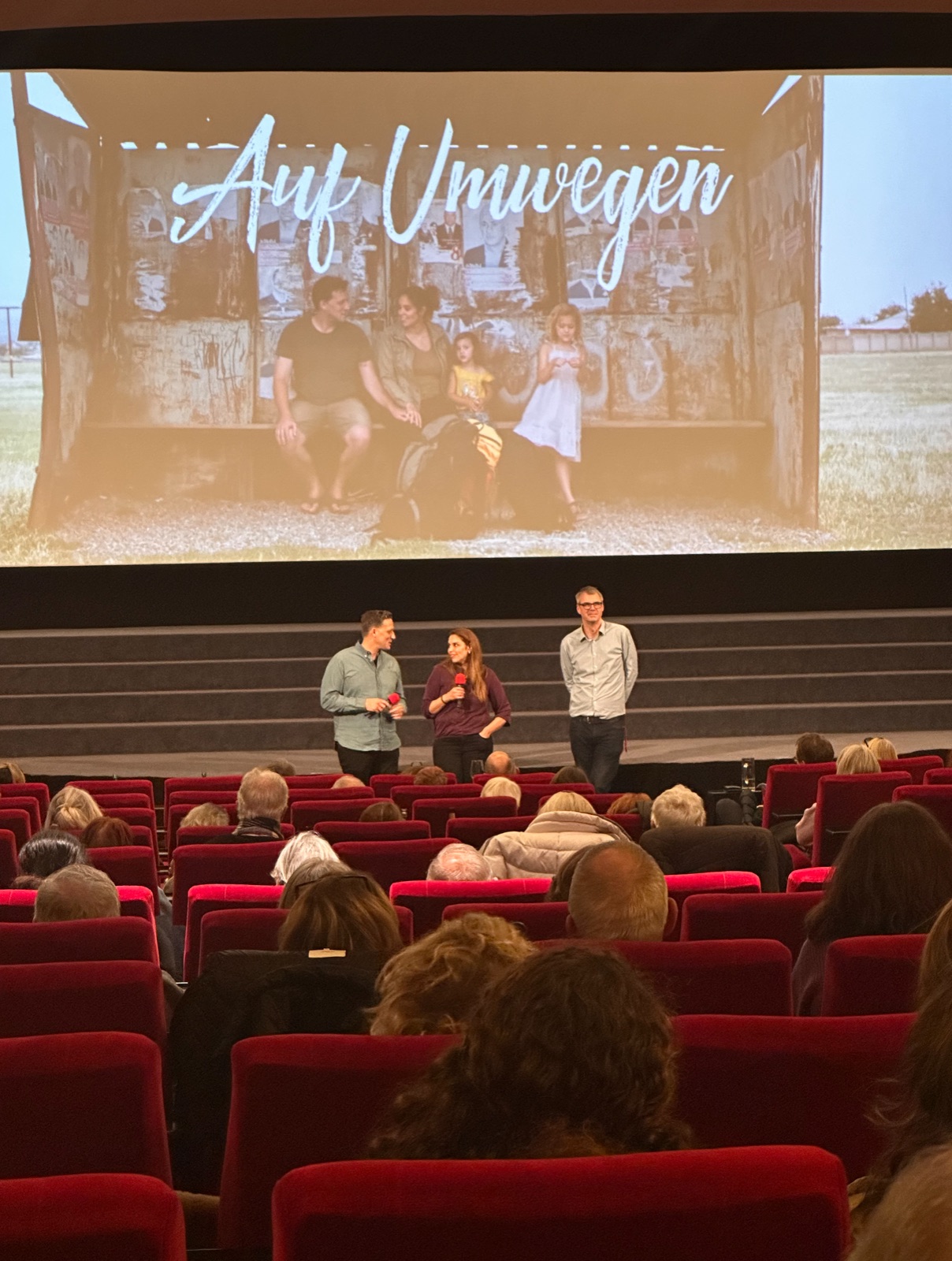 Q&A mit Publikum nach der Vorstellung